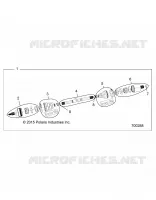 DRIVE TRAIN, HALF REAR SHAFT