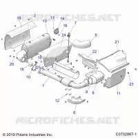 ENGINE, EXHAUST SYSTEM