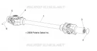 DRIVE TRAIN, FRONT PROP SHAFT