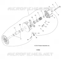 DRIVE TRAIN, PRIMARY CLUTCH