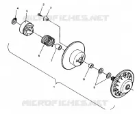 DRIVEN CLUTCH ASSEMBLY LITE GT 0943133 AND STARLITE GT 0943127 (49250125010022)