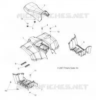 REAR CAB   SEAT