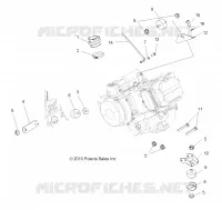 ENGINE, MOUNTING