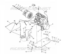 ENGINE MOUNTING 440 / 0930760 AND 440 SKS / 0930560 (4922932293025A)