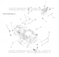 DRIVE TRAIN, MAIN GEARCASE MOUNTING