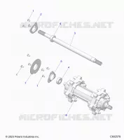 DRIVE TRAIN, JACKSHAFT AND DRIVE SHAFT
