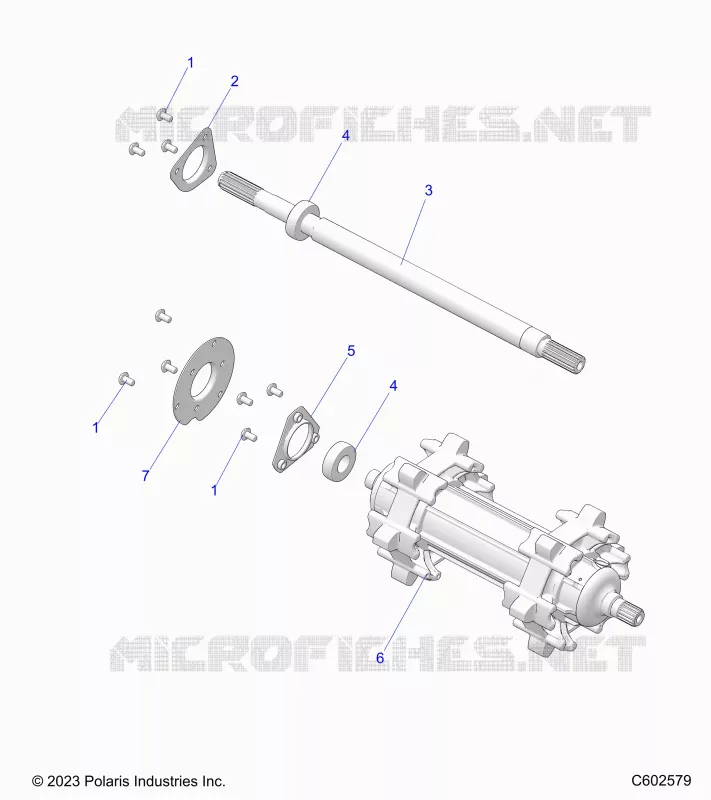DRIVE TRAIN, JACKSHAFT AND DRIVE SHAFT