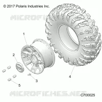 WHEELS, FRONT
