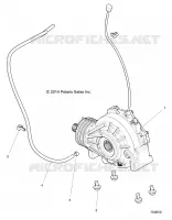 DRIVE TRAIN, FRONT GEARCASE MOUNTING