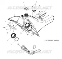 FUEL SYSTEM, FUEL TANK ASM.
