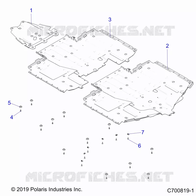 CHASSIS, SKID PLATES