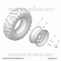 WHEELS, FRONT