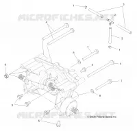 DRIVE TRAIN, MID GEARCASE MOUNTING