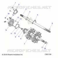 DRIVE TRAIN, JACKSHAFT AND DRIVESHAFT