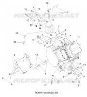 ENGINE, MOUNTING