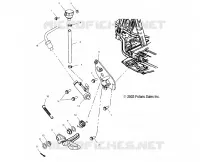 REAR MASTER CYLINDER   FOOT PEDAL