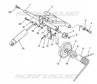 REAR TORQUE ARM STORM/0932770 AND STORM SKS/0932570 (4923032303022A)