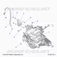 DRIVE TRAIN, MAIN GEARCASE MOUNTING