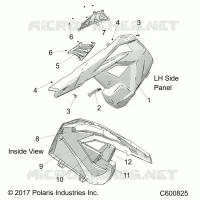 SIDE PANELS, LH