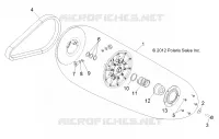 DRIVE TRAIN, SECONDARY CLUTCH