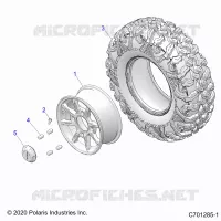 WHEELS, FRONT
