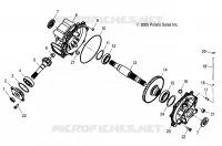 DRIVE TRAIN, REAR GEARCASE