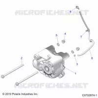 DRIVE TRAIN, FRONT GEARCASE MOUNTING