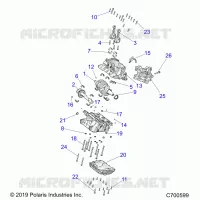 ENGINE, CRANKCASE AND CRANKSHAFT