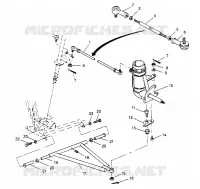 FRONT WISHBONES   STEERING TIE RODS 2X4 300 W947530 (4926742674B006)