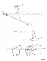 OIL DIPSTICK AND BREATHER