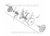 DRIVE CLUTCH ASSEMBLY 350 4X4 / W928139 (4922832283025A)