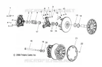 DRIVE TRAIN, PRIMARY CLUTCH