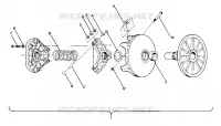 DRIVE CLUTCH STAR, SPRINT AND SPRINT E/S (4912721272008A)