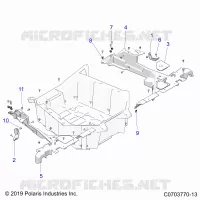 REAR BODYWORK RACK, MOUNTING
