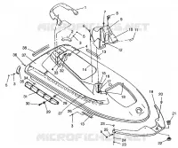 HULL   BODY SLX 780 B964287 and Intl. SLX 780 I964287 (4937443744A005)