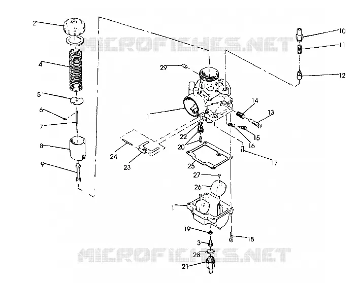 CARBURETOR SPORT/SPORT GT (4921282128048A)