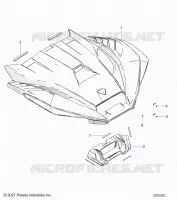 HOOD, VENTED (SL/SLR/R OPTION)