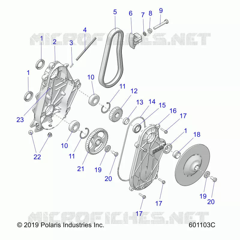 DRIVE TRAIN, CHAINCASE