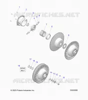 DRIVE TRAIN, CLUTCH, SECONDARY