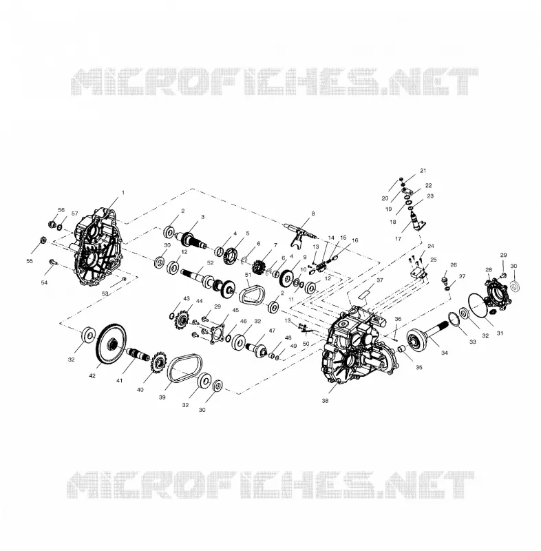 GEARCASE (IF BUILT BEFORE 4/29/01)