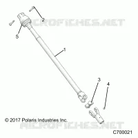 DRIVE TRAIN, REAR PROP SHAFT
