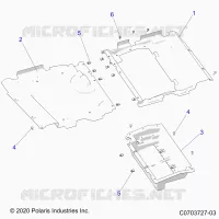 FLOOR PANELS, UNDERSEAT