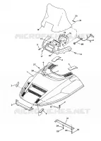 HOOD ASSEMBLY INDY LITE/STAR LITE (4921332133005A)