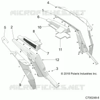 REAR BODYWORK FENDERS AND BEZELS
