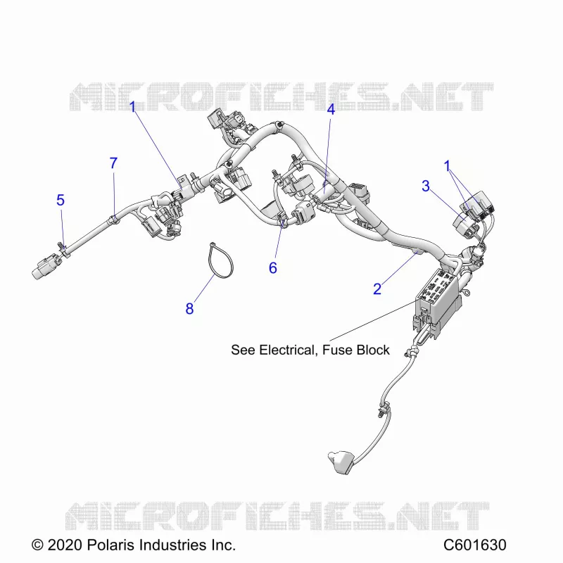 ELECTRICAL, WIRE HARNESS, MAIN