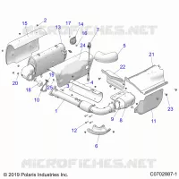 ENGINE, EXHAUST SYSTEM