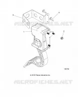 THROTTLE PEDAL AND MOUNT