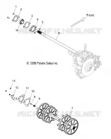 DRIVE TRAIN, DRIVE SHAFT ASM. AND JACKSHAFT ASM.