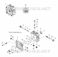 HYDRAULICS PUMP VALVE HOUSING