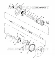 DRIVE TRAIN, REAR AXLE   HOUSING